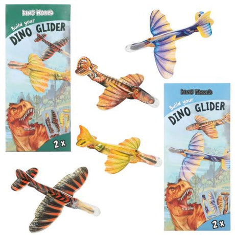 Depesche Dino World Build Your Own Dino Glider (Choice of 6) - Old Railway Line Garden Centre