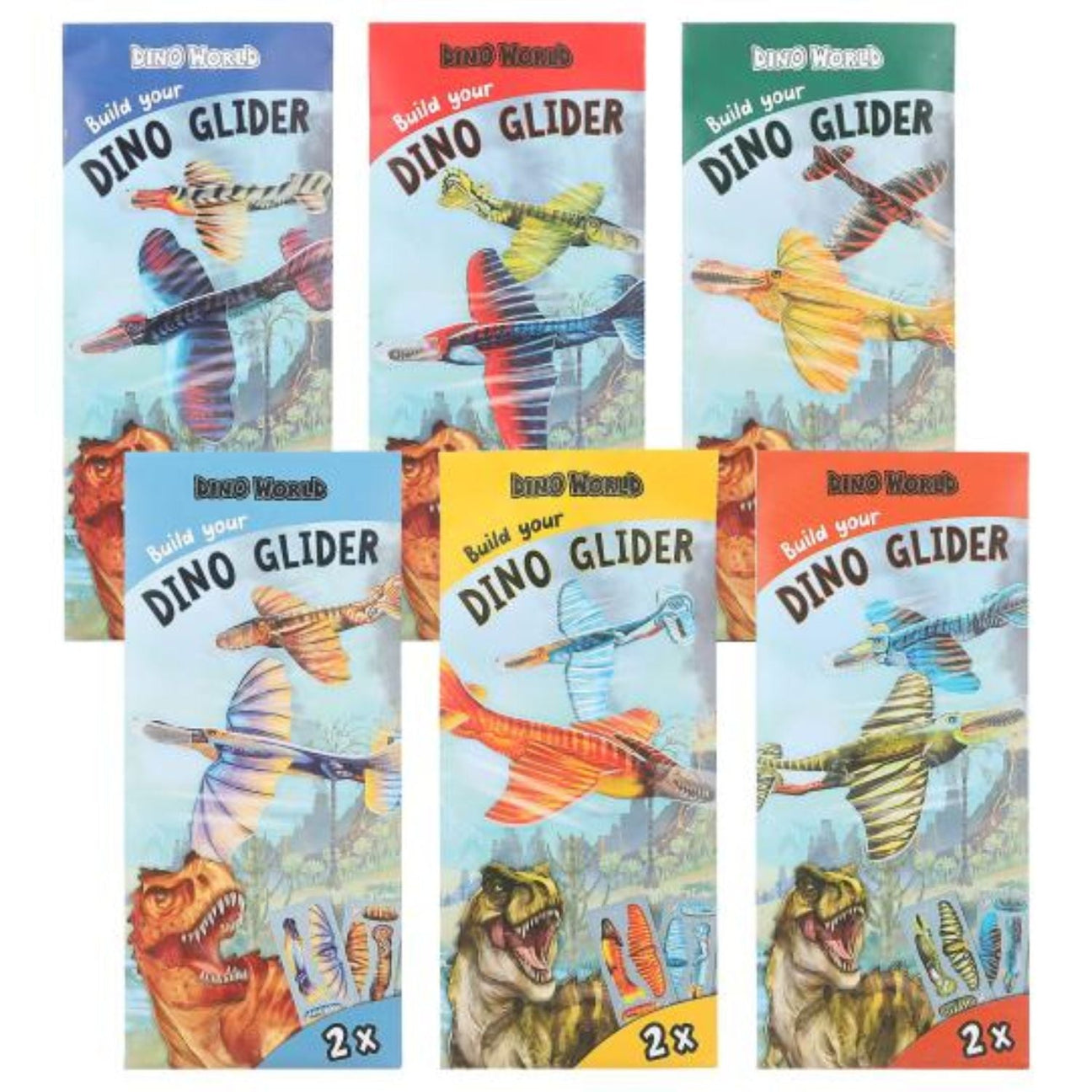 Depesche Dino World Build Your Own Dino Glider (Choice of 6) - Old Railway Line Garden Centre