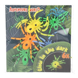Depesche Dino World Glow In The Dark Spider - (Set of 6)