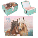 Depesche Miss Melody Code & Sound Horse Big Jewellery Box - Green