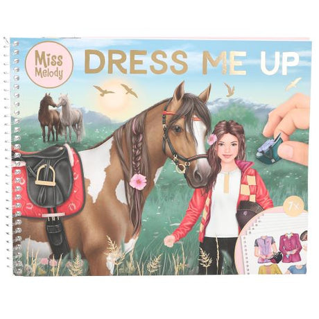 Depesche Miss Melody Dress Me Up Horse Sticker Book