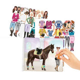 Depesche Miss Melody Dress Me Up Horse Sticker Book