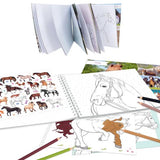 Depesche Miss Melody Horse Colouring Book