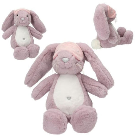 Depesche Princess Mimi Bunny Lila with Sleeping Mask Plush - Old Railway Line Garden Centre