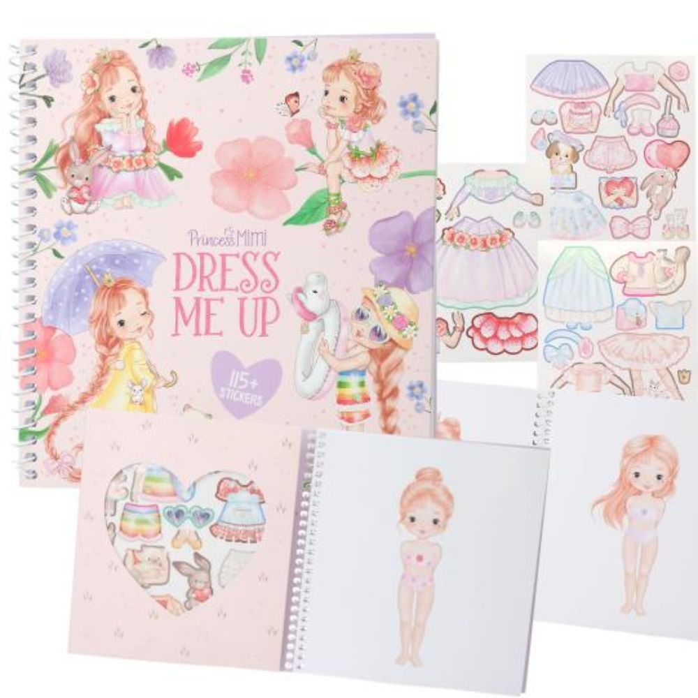 Depesche Princess Mimi Dress Me Up Sticker Book