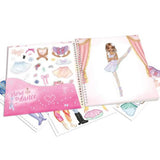 Depesche TopModel Dress Me Up Ballet Stickerbook