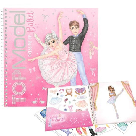 Depesche TopModel Dress Me Up Ballet Stickerbook - Old Railway Line Garden Centre