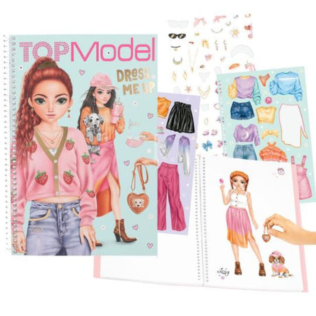 Depesche TopModel Dress Me Up Sticker Book - Old Railway Line Garden Centre