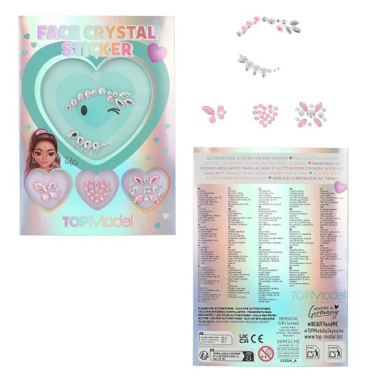 Depesche TOPModel Face Crystal Stickers - (Choice of 3)