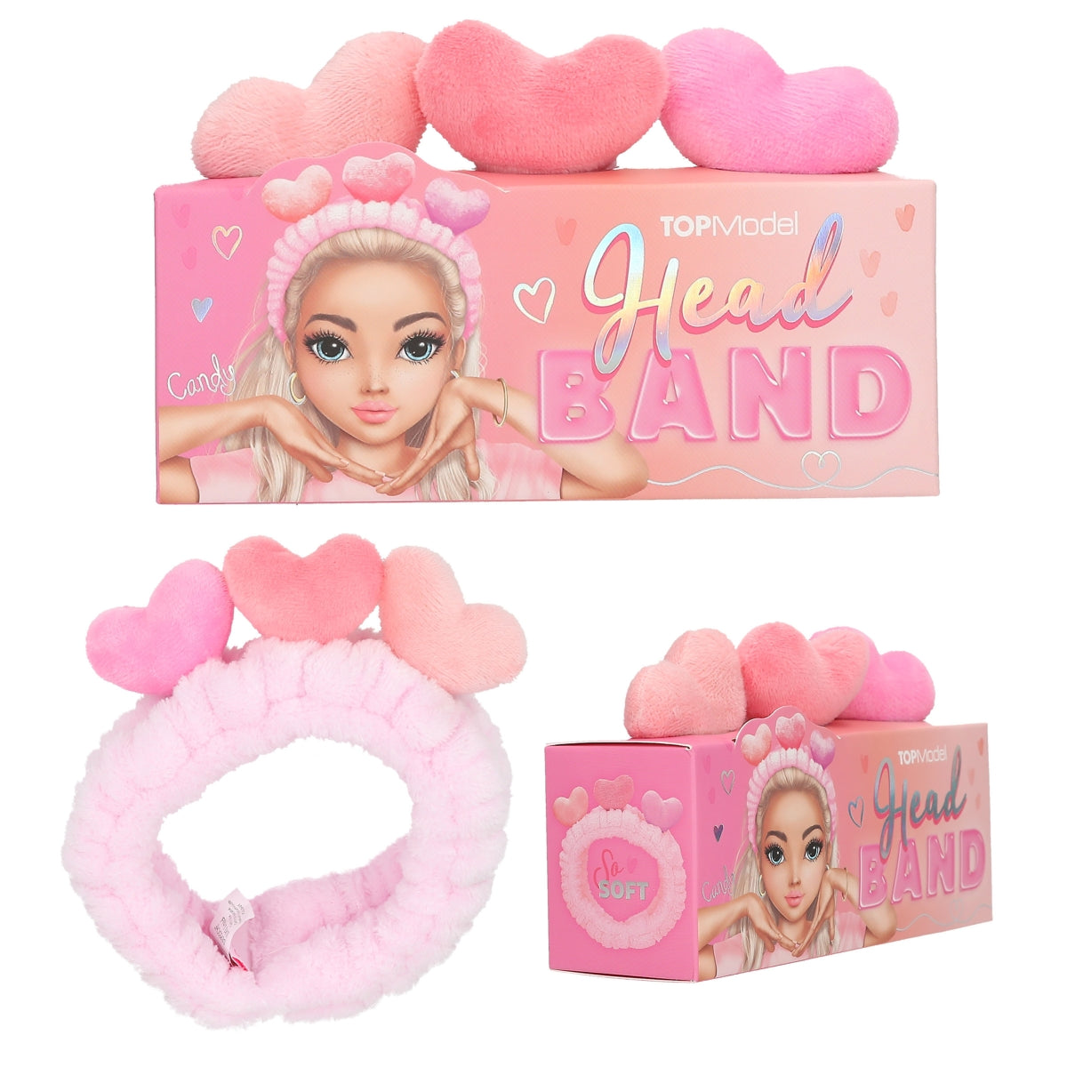 Depesche TOPModel Head Band with Plush Hearts – Old Railway Line Garden ...