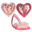 Depesche TopModel Heart Shaped Folding Hairbrush (Choice of 2) - Old Railway Line Garden Centre