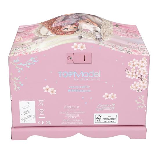 Depesche TOPModel Light Up Jewellery Box - Violet