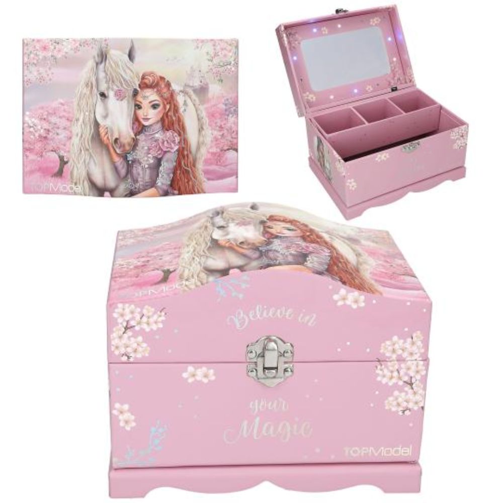 Depesche TOPModel Light Up Jewellery Box - Violet