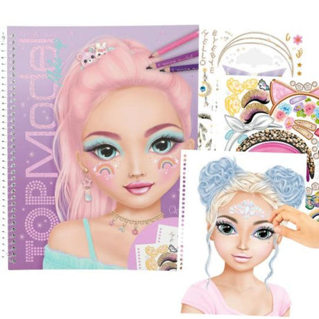 Depesche TopModel Make Up Colouring Book - Old Railway Line Garden Centre