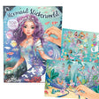 Depesche TopModel Metallic Mermaid Stickerbook - Old Railway Line Garden Centre