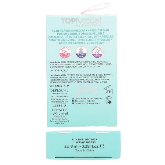 Depesche TOPModel Nail Polish Set - (Choice of 3)