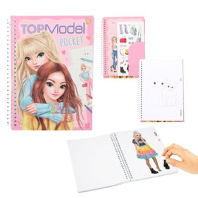 Depesche TopModel Pocket Colouring Book - Old Railway Line Garden Centre
