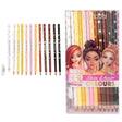 Depesche TopModel Skin & Hair Colouring Pencil Set - Old Railway Line Garden Centre