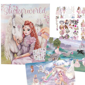 Depesche TopModel Viva Violet Stickerbook - Old Railway Line Garden Centre