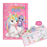 Depesche Ylvi Unicorn Fun Colouring Book
