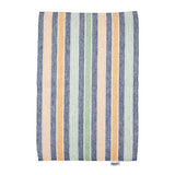 Dexam 45cm Sintra Recycled Cotton Striped Napkin and Placemat Set - Blue - Old Railway Line Garden Centre