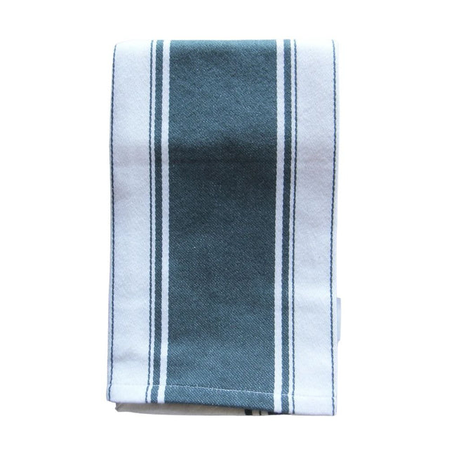 Dexam 70cm Love Colour Striped Tea Towel - Ink Blue - Old Railway Line Garden Centre
