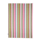 Dexam 70cm Recycled Cotton Striped Set of 2 Tea Towels - Green - Old Railway Line Garden Centre
