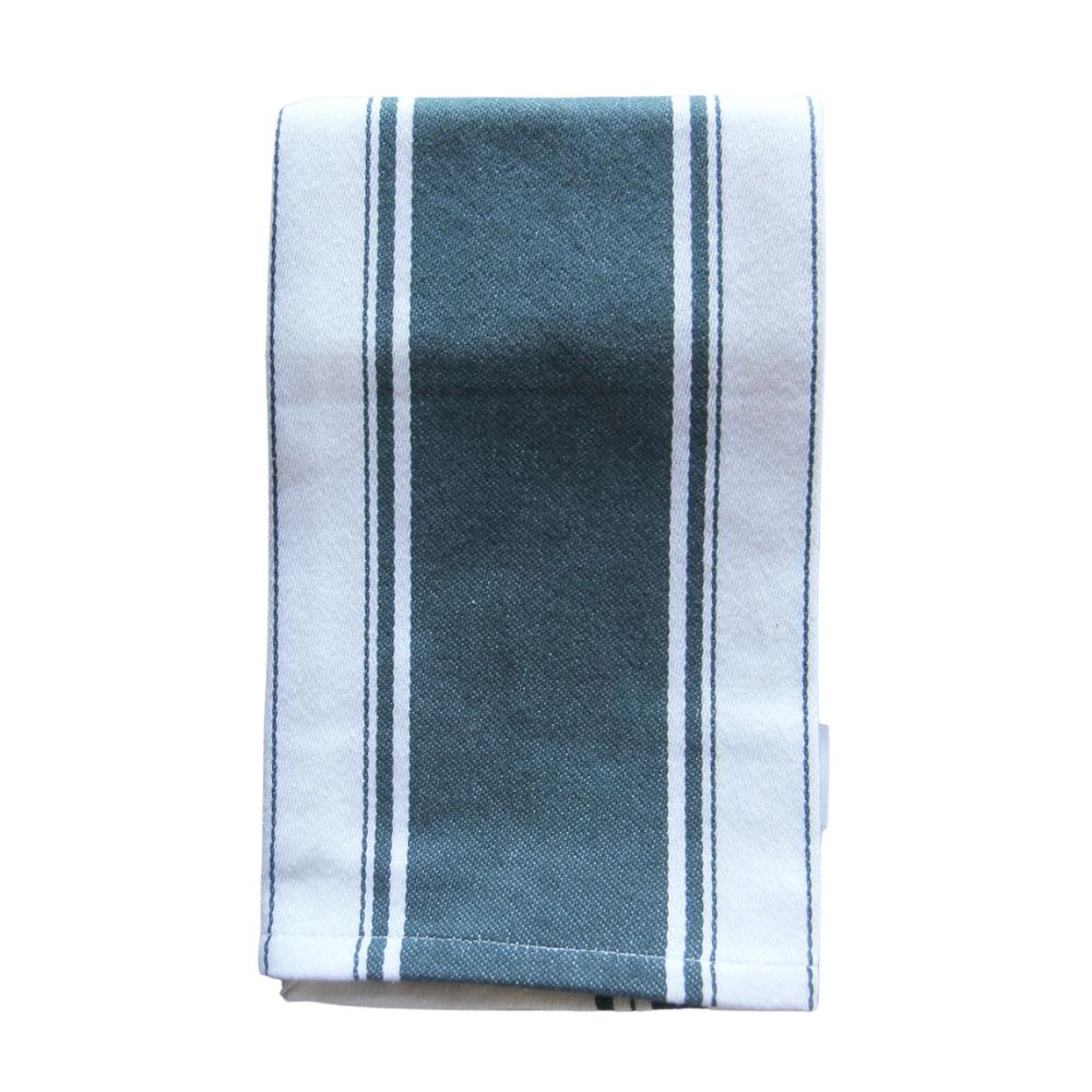 Dexam 70cm Love Colour Striped Tea Towel - Ink Blue