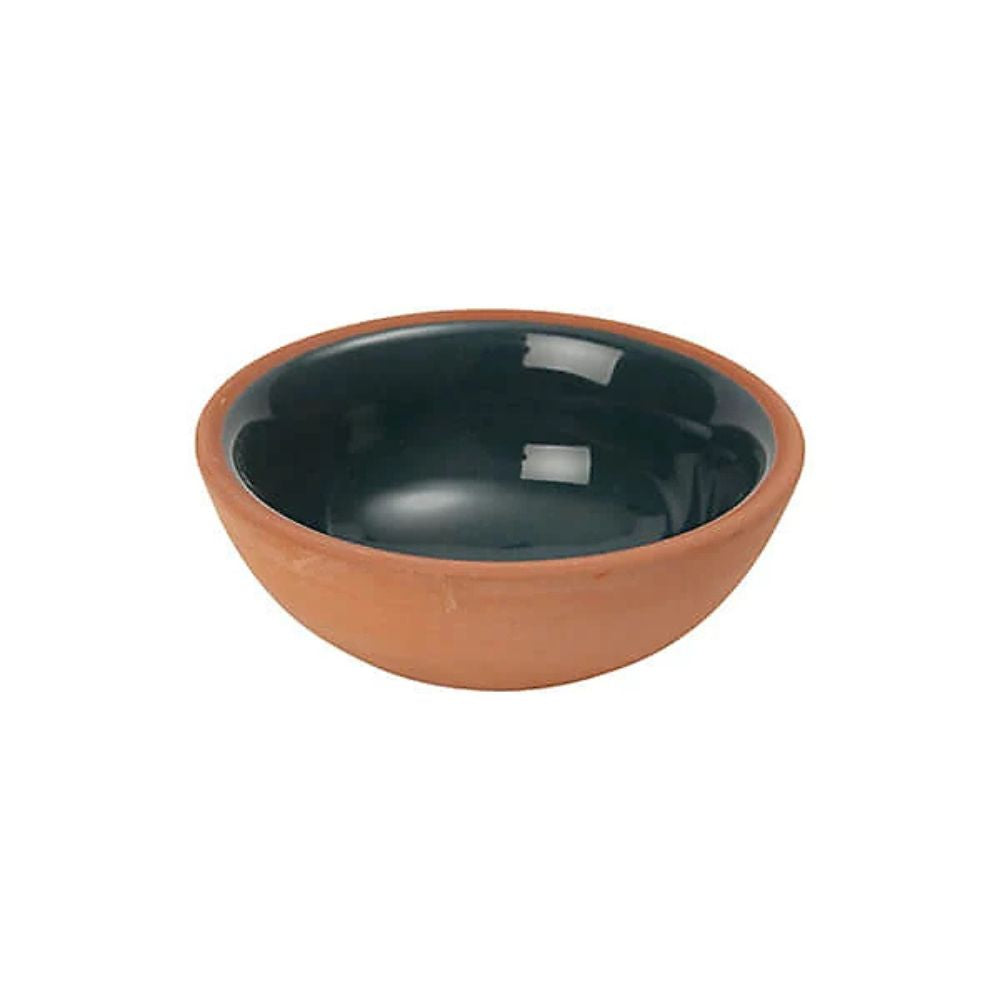 Dexam 7cm Sintra Glazed Terracotta Pinch Pot - Ink Blue