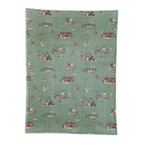 Deyongs 130cm x 170cm Cozy Comforts Tractor Throw - Green - Old Railway Line Garden Centre
