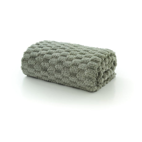 Deyongs 130cm x 170cm Featherstone Throw - Sage - Old Railway Line Garden Centre