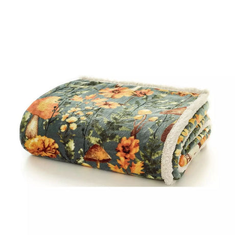 Deyongs 140cm Green Mushroom Throw