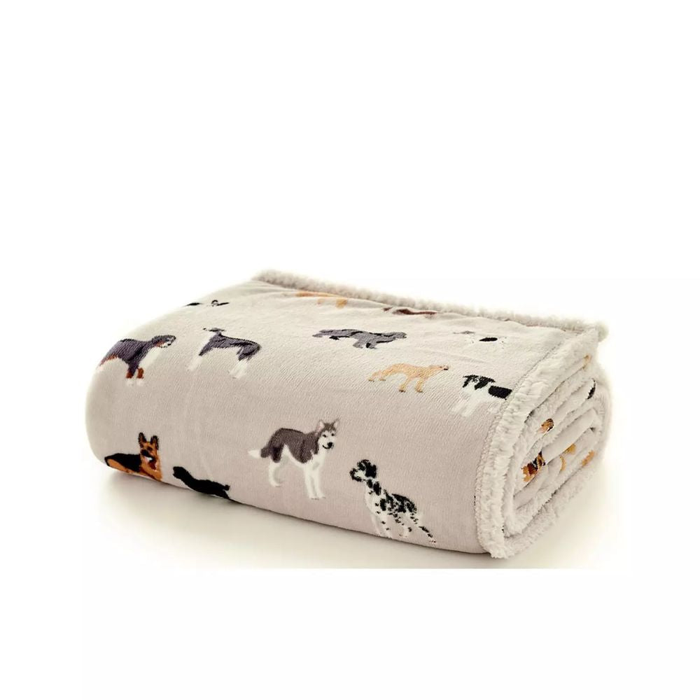 Deyongs 140cm Mixed Dogs Throw