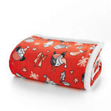 Deyongs 150cm Red Rockin Robin Throw