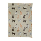 Deyongs 130cm x 170cm Cozy Comforts Cat Throw - Cream