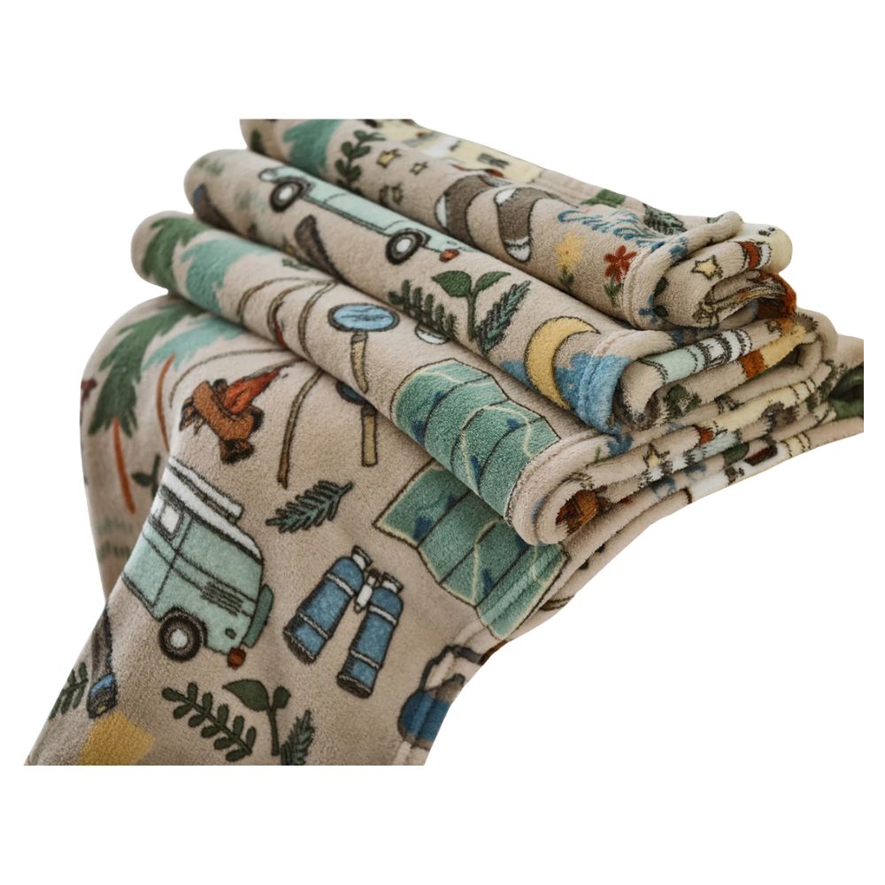 Deyongs 130cm x 170cm Cozy Comforts Great Outdoors Throw - Beige