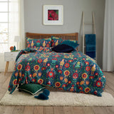 Deyongs Folkloric Nutcracker Easy Care Super King Duvet Set