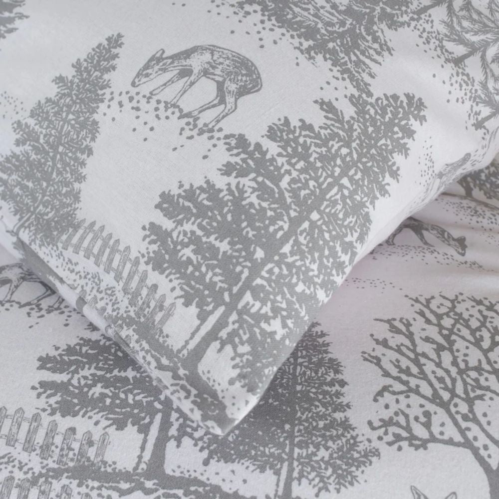 Deyongs Richmond Park Duvet Set - Super King - White