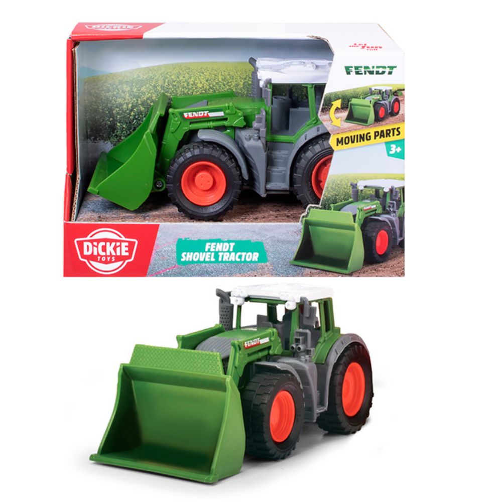 Dickie Toys 16.5cm Fendt Shovel Tractor