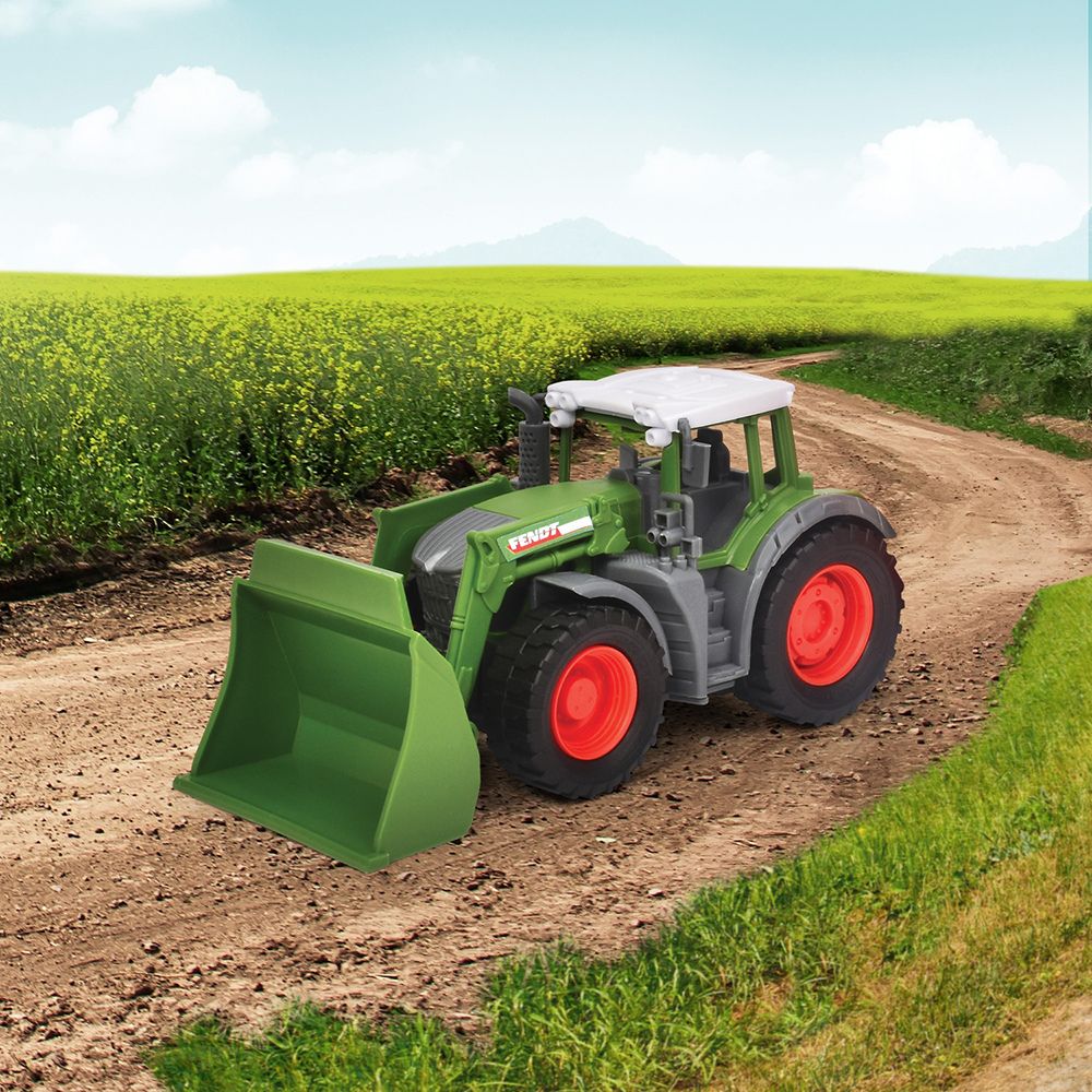 Dickie Toys 16.5cm Fendt Shovel Tractor