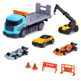 Dickie Toys Go Action Series Formula Racing Playset - (Choice of 2)