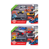 Dickie Toys Go Action Series Formula Racing Playset - (Choice of 2)