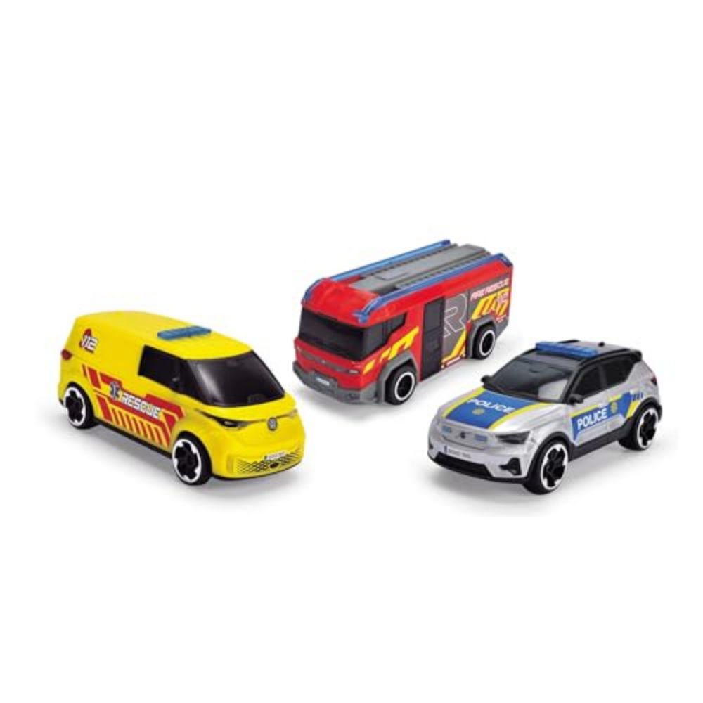 Dickie Toys SOS Emergency Vehicles (Choice of 3)