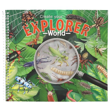 Dino World Explorer Stickerworld With Relief Stickers - Old Railway Line Garden Centre