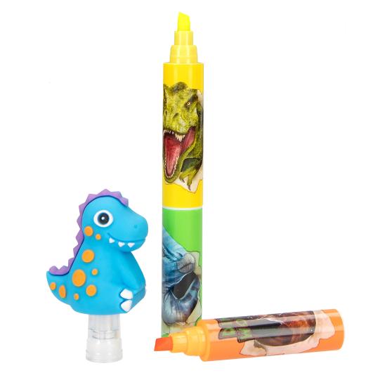 Dino World Highlighter With Topper - Old Railway Line Garden Centre