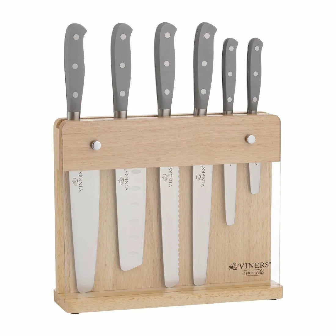 Viners Assure Elite Knife Block Gift Box - (Set of 7)