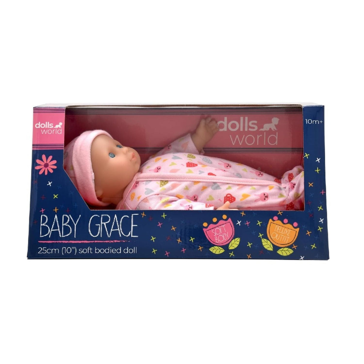 Dolls World Baby Grace Doll - Old Railway Line Garden Centre