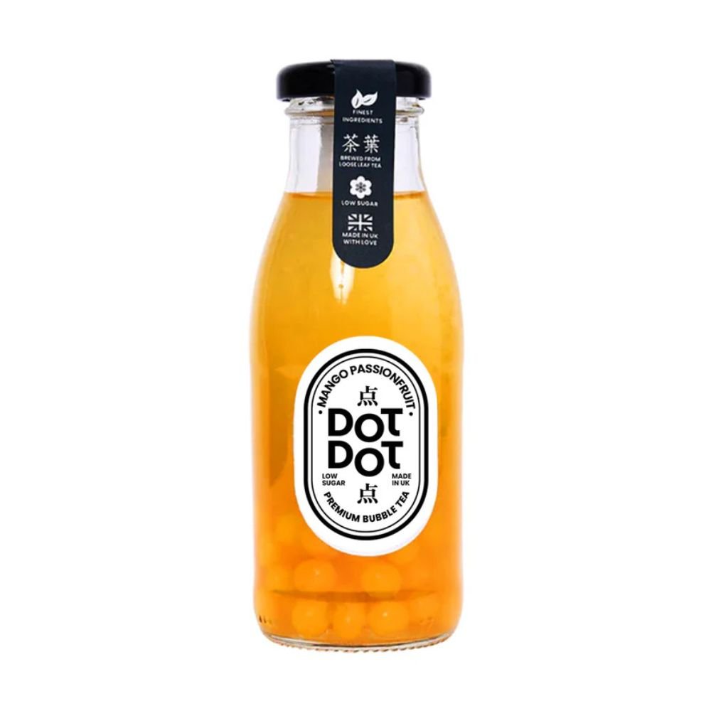 Dot Dot Bubble Tea 250ml Mango Passionfruit Bubble Tea - Old Railway Line Garden Centre