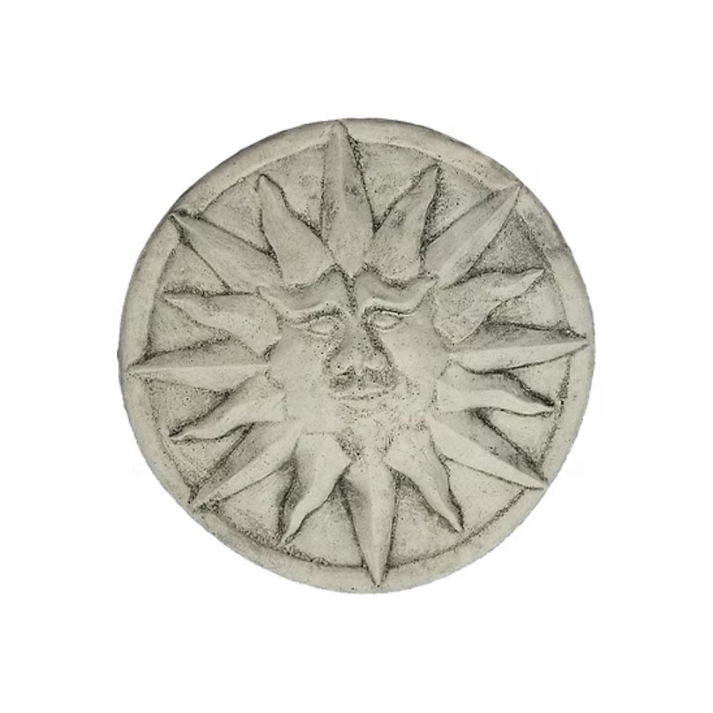 Dream Gardens 22cm Medium Stone Sun Plaque