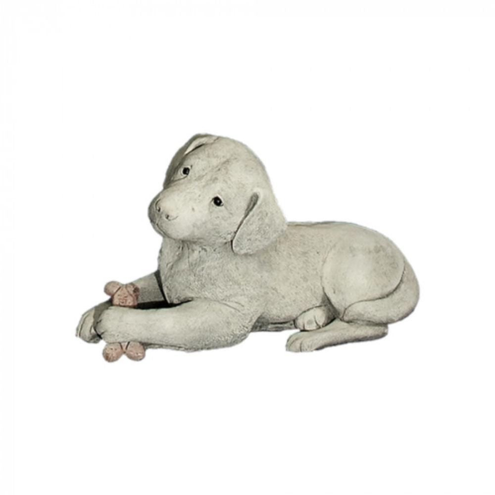 Dream Gardens 23cm Stone Labrador Dog Ornament